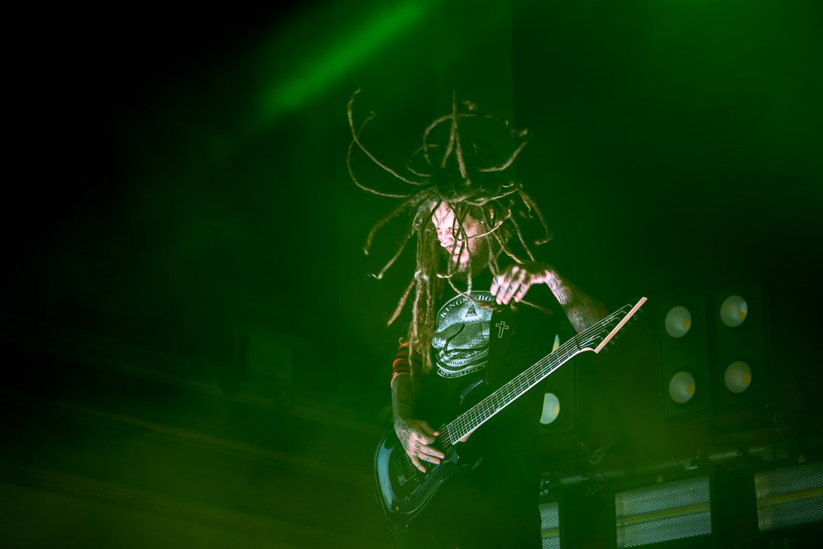 Korn - Brian "Head" Welch @ Gröna lund, Stockholm 2017