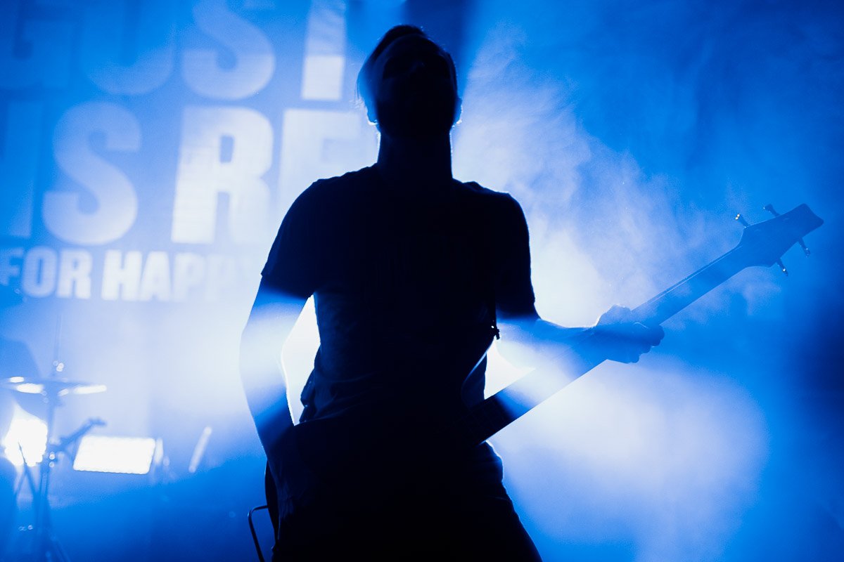 August Burns Red - Dustin Davidson @ Klubben, Stockholm 2018