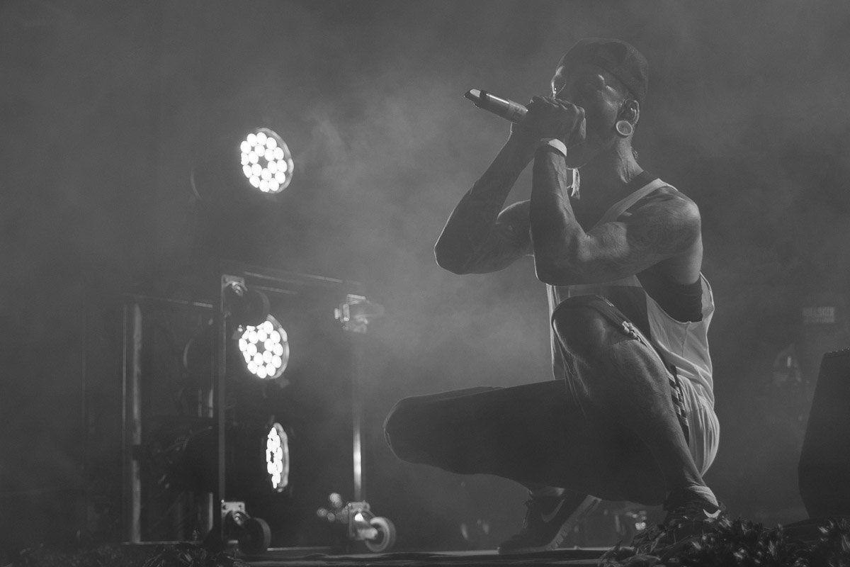 Dead By April - Jimmie Strimell @ Rockfesten, Stockholm 2018