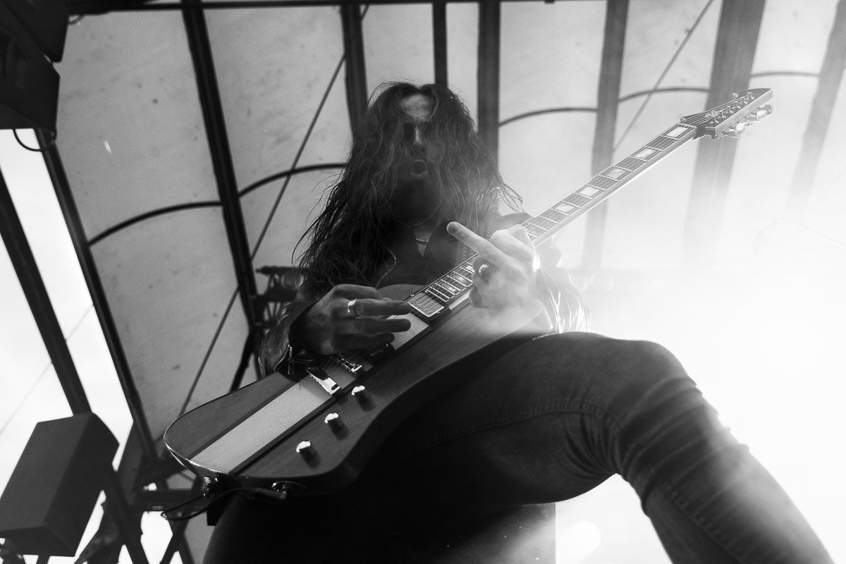 Hardcore Superstar - Vic Zino @ Rockfesten, Stockholm 2018