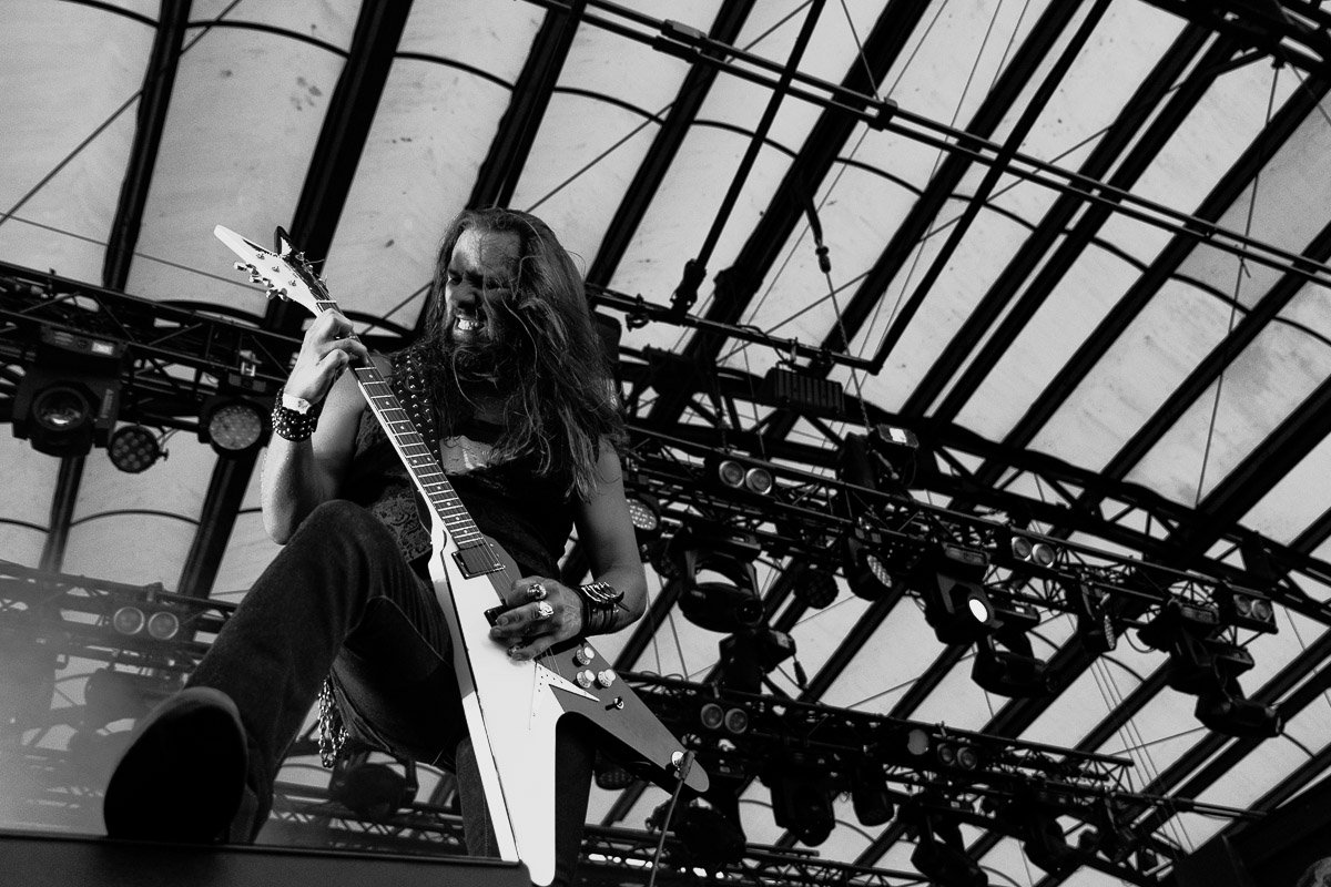 Ozzy The Coverband - Morgan Zocek @ Rockfesten, Stockholm 2018